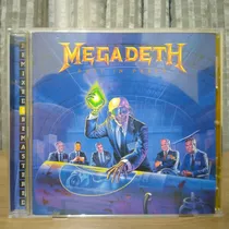 Cd Megadeth Rust In Peace - Remixed & Remastered - Europeu