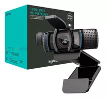 Cámara Web Logitech C920s Pro Full Hd 30fps Negro 1080p