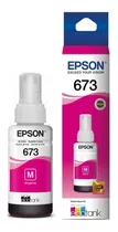 Tinta Epson Original T673 Magenta L800 L1800 L805 L810 L850