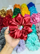 Scrunchies Satín Terciopelo 