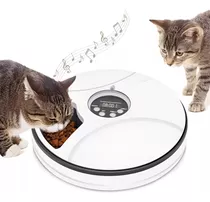 Comedero Automatico Dispensador De Comida Roro Plato Dispensado Alimentos Perros Gatos 