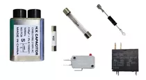 Kit Microondas Capacitor+2fusível+relé +chave Ver Descrição