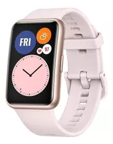 Huawei Watch Fit Active 1.64  Caixa De  Fibra Polimérica  Rose Gold, Pulseira  Sakura Pink Tia-b09