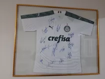 Camiseta Palmeiras Autografada Tam G Original Puma