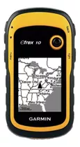 Gps Portátil Garmin Etrex 10 Negro/amarillo Mundial