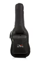 Bag Guitarra Avs Semi Acústica Ch200 Preta - Bic0061ch