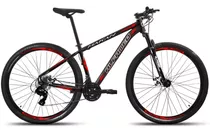 Mountain Bike Alfameq Makan Aro 29 21 21v Câmbios Shihmano Cor Preto/vermelho