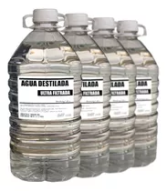 Agua Destilada Desmineralizada Ultra Filtrada X 20 Litros
