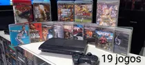 Ps3 Super Slim Com Jogos Play 3 Completo Nf-e Garantia 