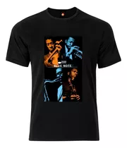 Remera Estampada Varios Diseños Jazz Blue Note