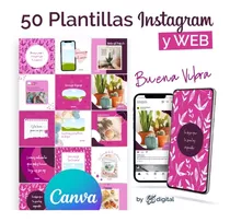 50 Plantillas Redes Sociales Instagram Face Editables Canva