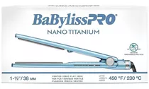 Plancha Babyliss Nano Titanium Iónica Con Ventilación 1-1/2 