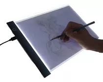 Tablero Led Portatil Para Dibujo Copia Tamaño A4  