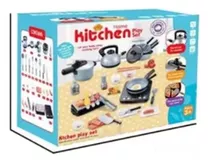 Set Juguete De Cocina  Con 36 Utensilios Para Niños