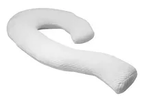 Almohada De Soporte Completo Contour Swan Pillow Color Blanco