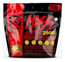 Proteina Mutant Mass Extreme 2500 6 Lbs Ganador De Peso Sabor Triple Chocolate