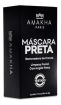 Limpeza Facial Máscara Preta Kit 10 Sache Tira Cravos