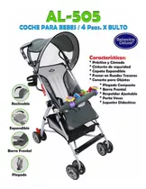 Coches Tipo Paraguas Unicolor Bebesitos