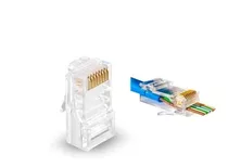 Conectores Rj45 Para Pinza Automatica 100 Unidades