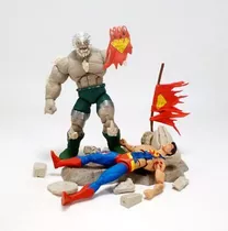 Pack Doble Dc Icons Superman Vs Doomsday Juicio Final