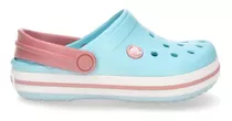 Crocs Crocband Clog Kids Celeste/rosa 0983