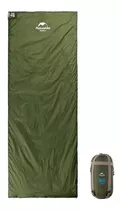 Sleeping Bag Saco De Dormir Naturehike Lw180 Ultraligero Color Verde Militar