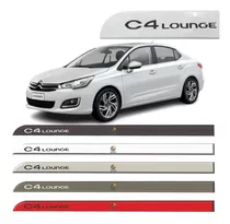 Frisos Laterais Porta Citroën C4 Lounge Todos Anos 2009/2018