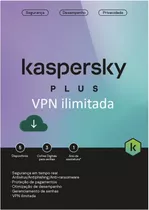 Antivírus Kaspersky Plus | 5 Dispositivos | 3 Cofres | 1 Ano