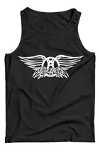 Musculosa Negra Algodon Rock Internacional Bandas Todas