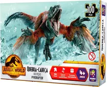 Quebra Cabeça 100 Pçs Pyroraptor Jurassic World 2083