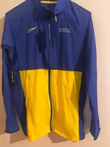 Campera Nike Boca Juniors Rompe Vientos Original. Hombre T M