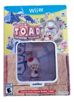 Set Box Amiibo + Juego Captain Toad Nintendo Wii U Nuevo