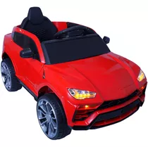 Mini Carro Urus Elétrico Infantil 12v Controle Remo Vermelho