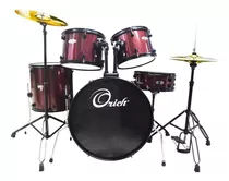 Bateria Acustica Orich 7 Piezas Conchevino De Paquete $ 375