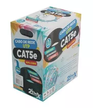 Cabo Rede Utp Lan Cat5e 2flex 4 Pares 100% Cobre 305 Metros