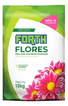 Adubo Fertilizante Forth Flores 10kg Jardim Vasos Floração 