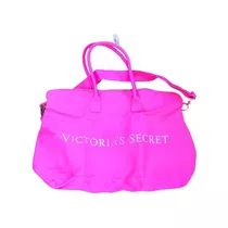 Cartera Victoria's Secret Neon Hot Pink Bolsa De Vacaciones