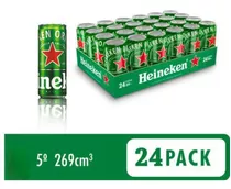 Cerveza Heineken Lata X 24 Und 269 Ml 