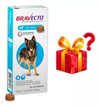 Bravecto Antipulgas E Carrapatos Cães 20kg A 40kg + Brinde