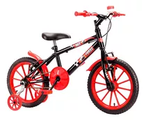 Bicicleta Infantil Aro 16 Forss Race Preto Mcz18