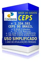 Base Cep E Dne Correios 03/2024 - Completa Download Formatos
