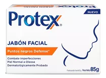 Jabón Facial Protex - Puntos Negros Defense - Barra × 85g