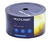 2400 Cdr Multilaser 52x Com Logo 700 Mb