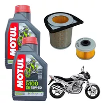 Kit Service Honda Cbx 250 Twister Motul 5100 + Filtros