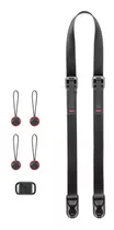 Correa Leash Multiusos Para Camara Dslr Peak Design Negra