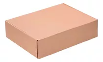 Pack 10 Cajas Kraft Microcorrugado 40x30x10cm Para Desayunos
