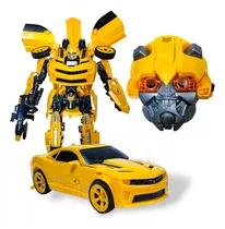 Muñeco Bumblebeetransformable Set Con Mascara 