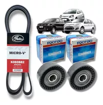 Kit Correa Poli V Rodillo Ecosport Focus Fiesta 1.6 8v Rocam