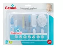 Estuche Kit Set Bebe Cuidado 10 Piezas Cepillo Corta Uñas