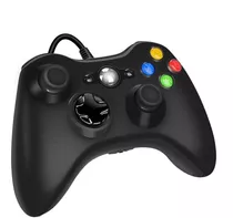 Joystick China Genérica Compatible Con Xbox 360-pc Con Cable Negro